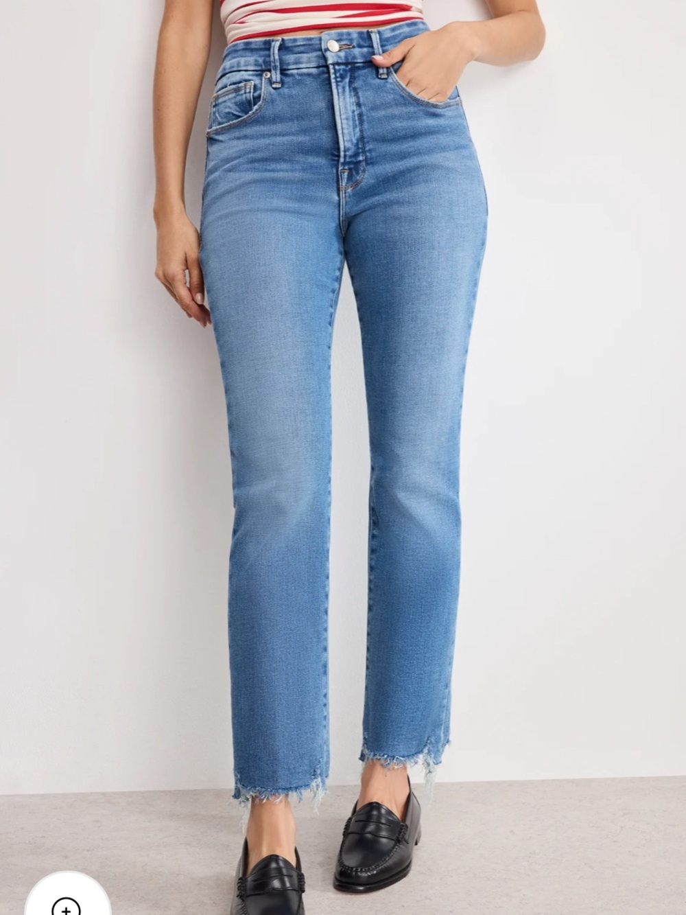 Good American Light Blue Denim Jeans